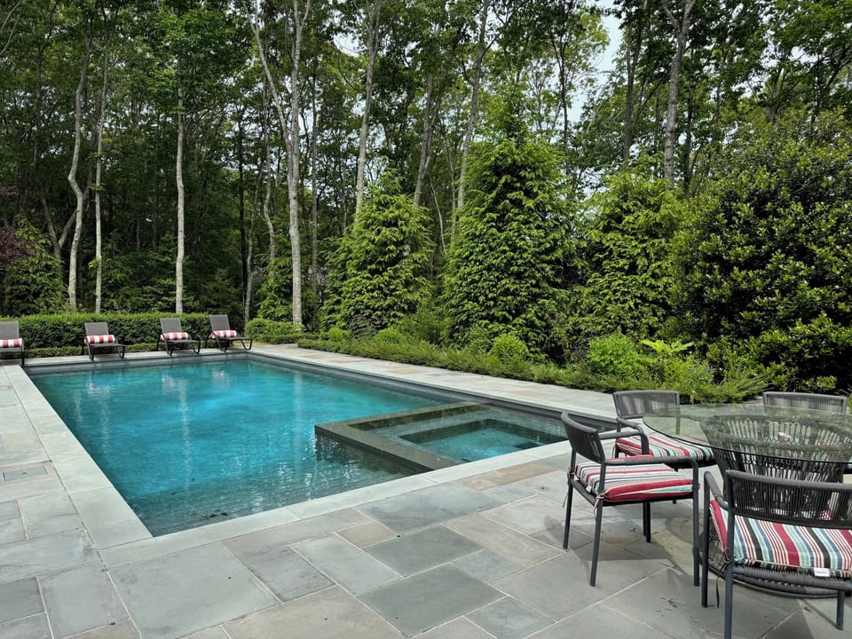 heated pool 