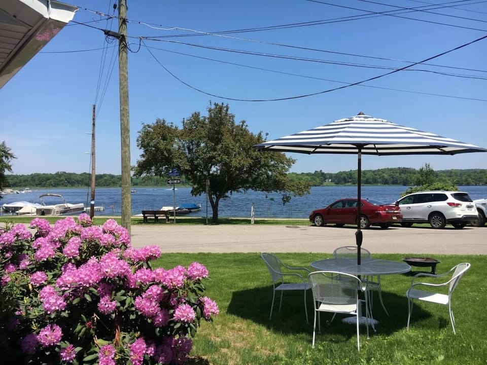Edinboro Lake is just across the street!