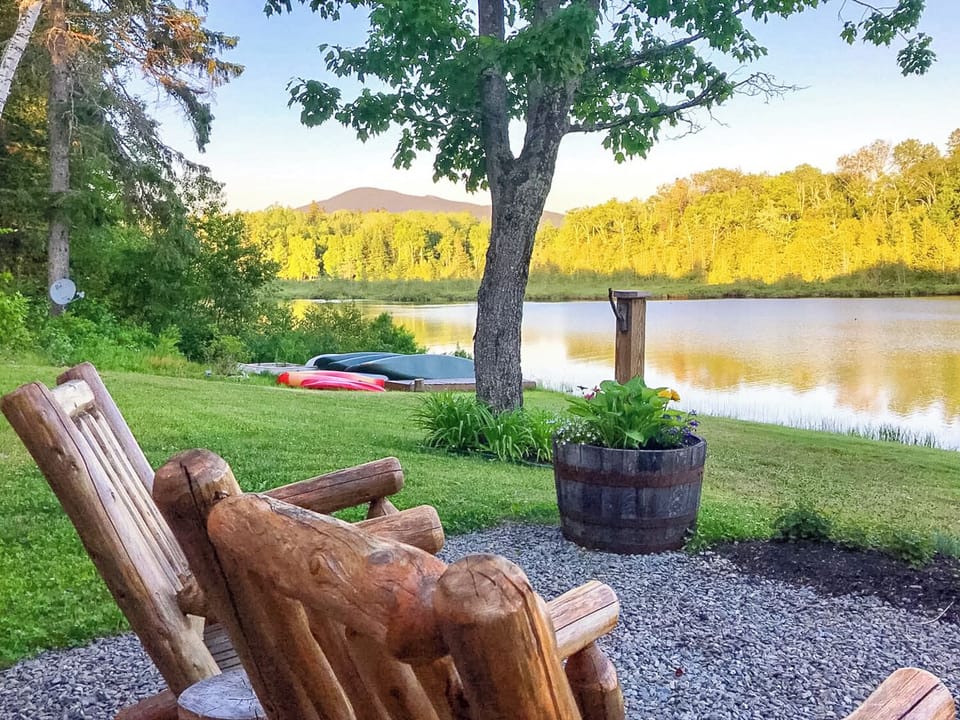 Beautiful waterfront location.