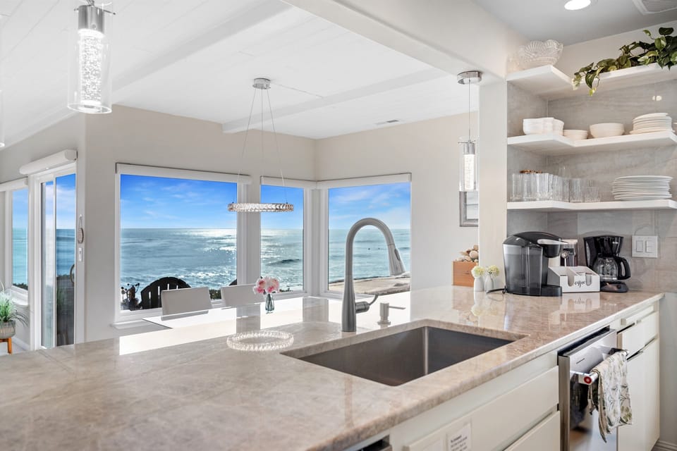 Breathtaking views from our kitchen