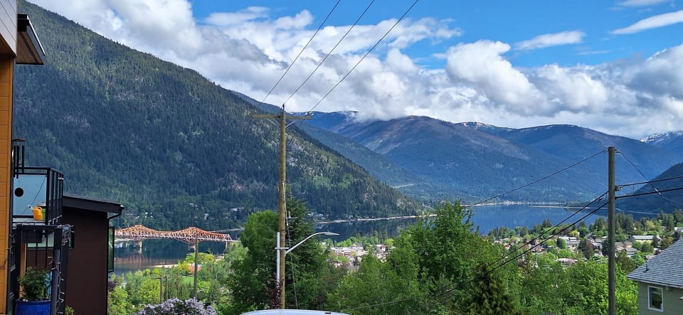 View of Big Orange Bridge, Nelson