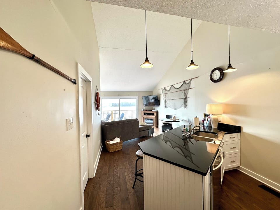 Kitchen and Living room