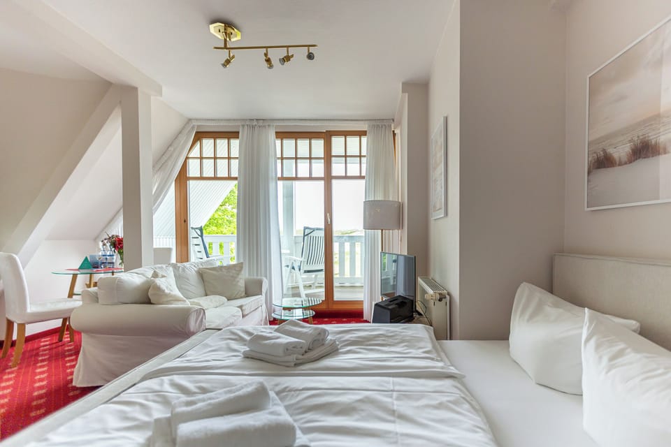 Cozy Bedroom with Balcony