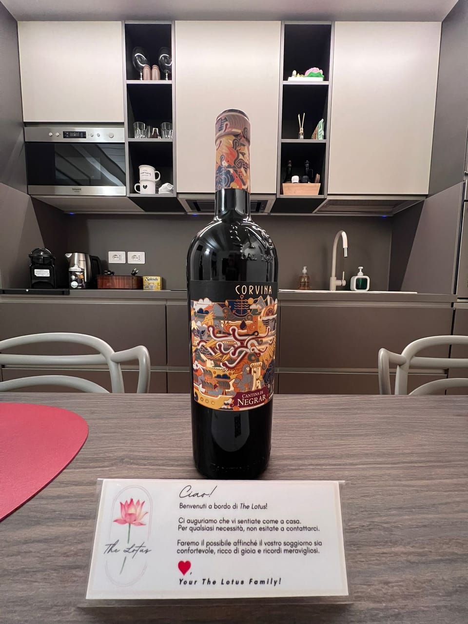 A warm welcome on us...