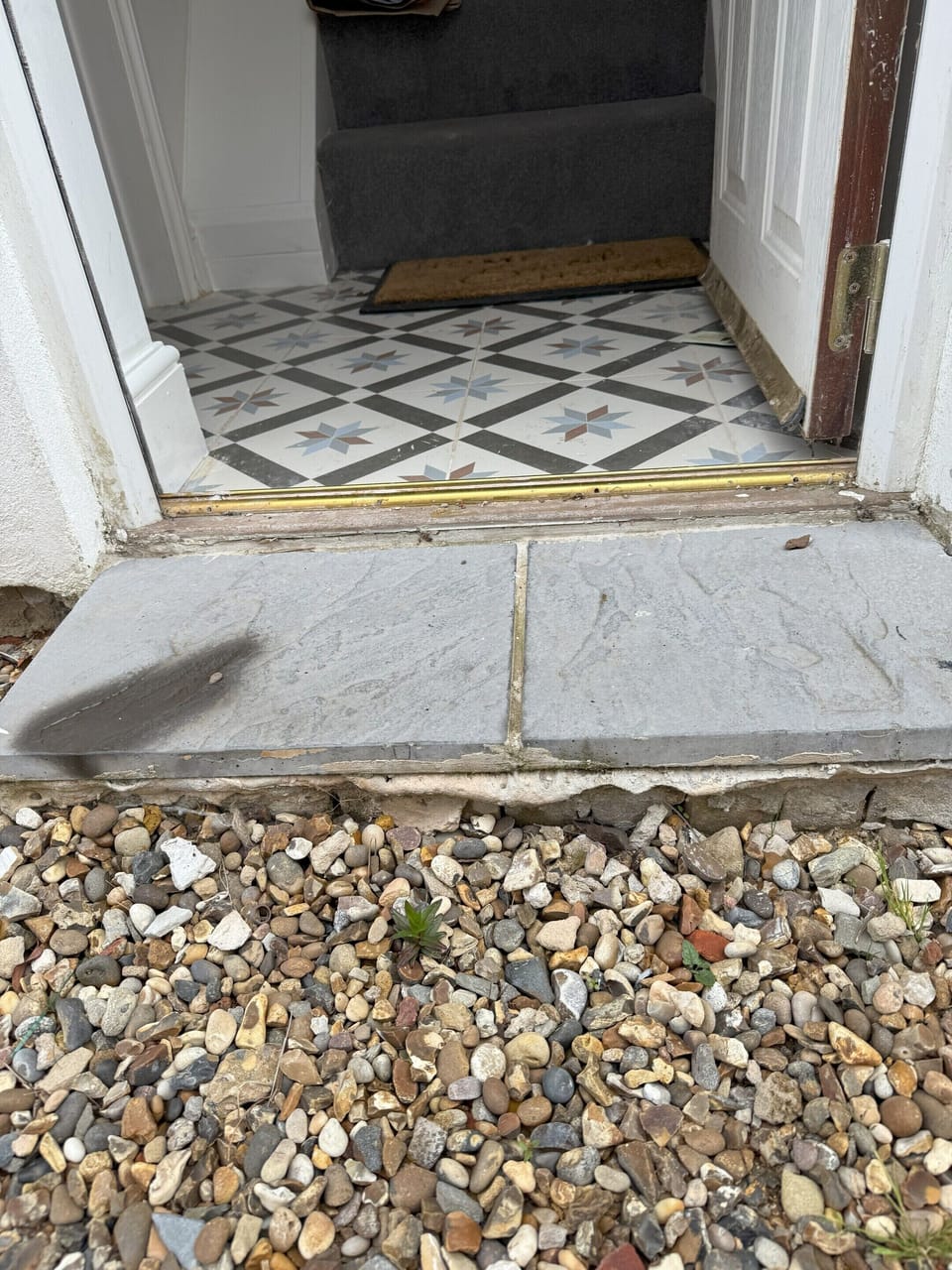Main door step