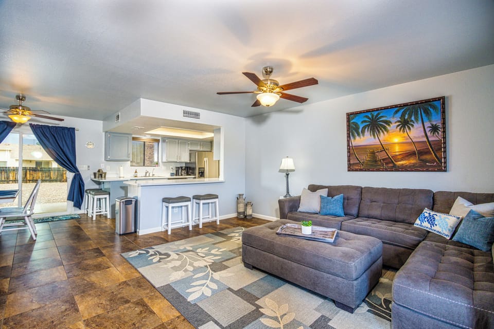 Main Room, Living and Kitchen