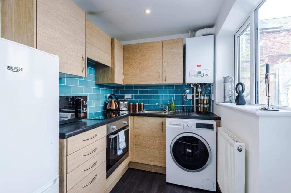 The property includes a modern kitchen, which is fully equipped with all you need to cook during your stay.