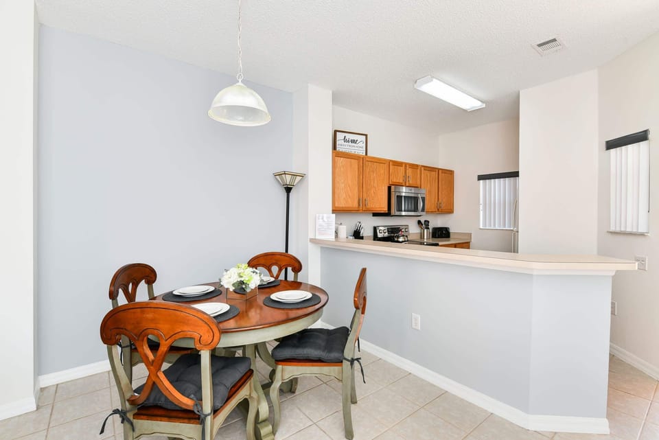 Dining, and kitchen area