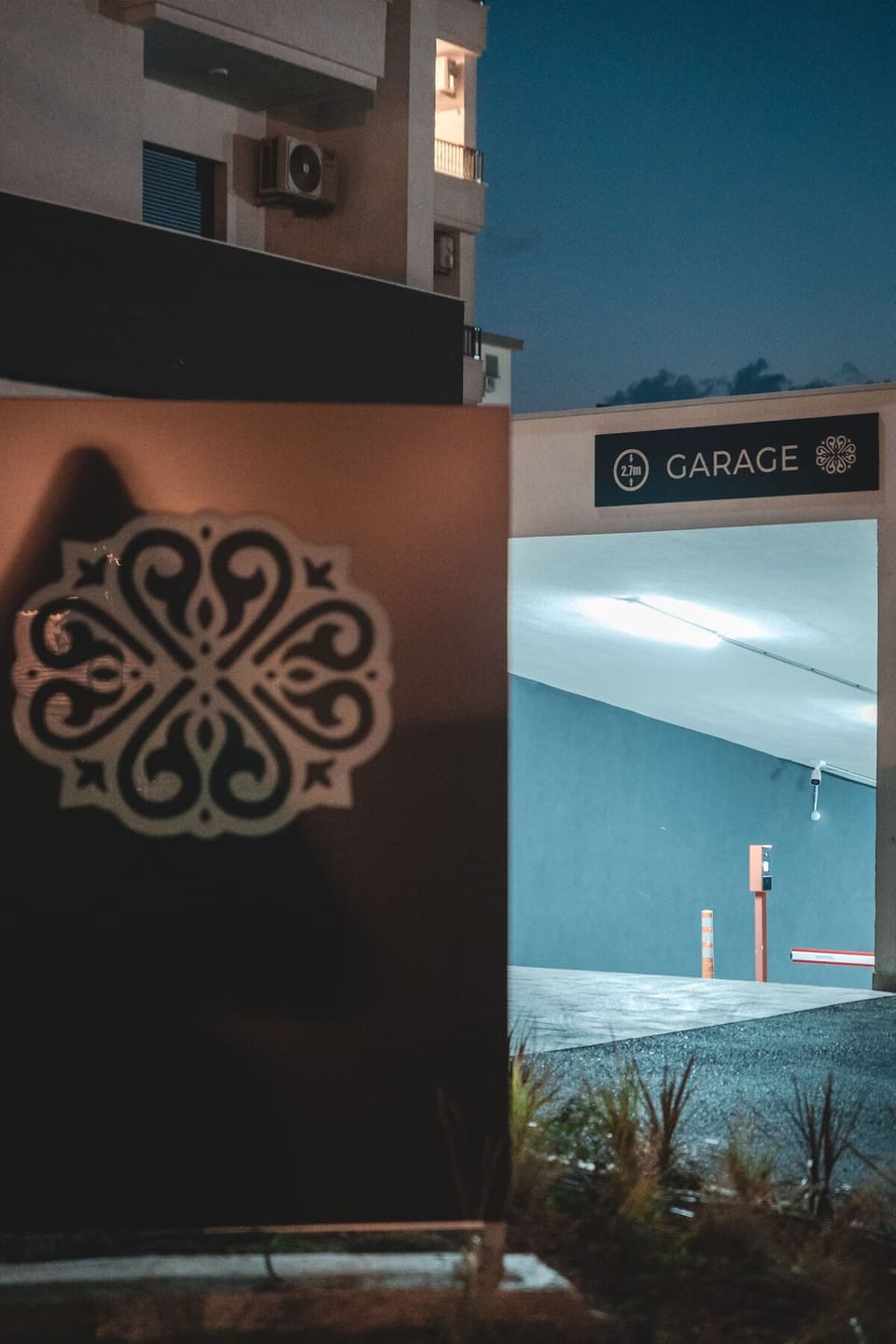 Arrive effortlessly with secure on-site garage parking at night.