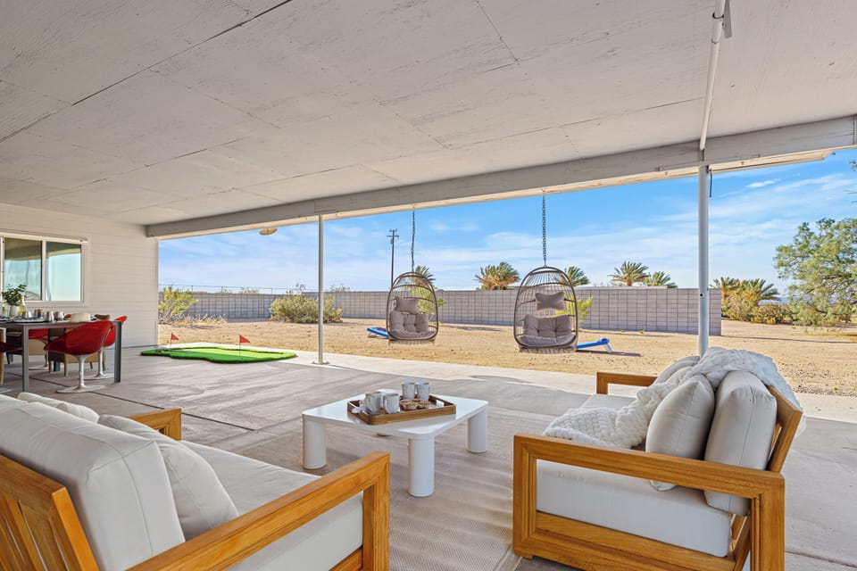 Relax and take in the stunning landscape from the comfort of your private patio.