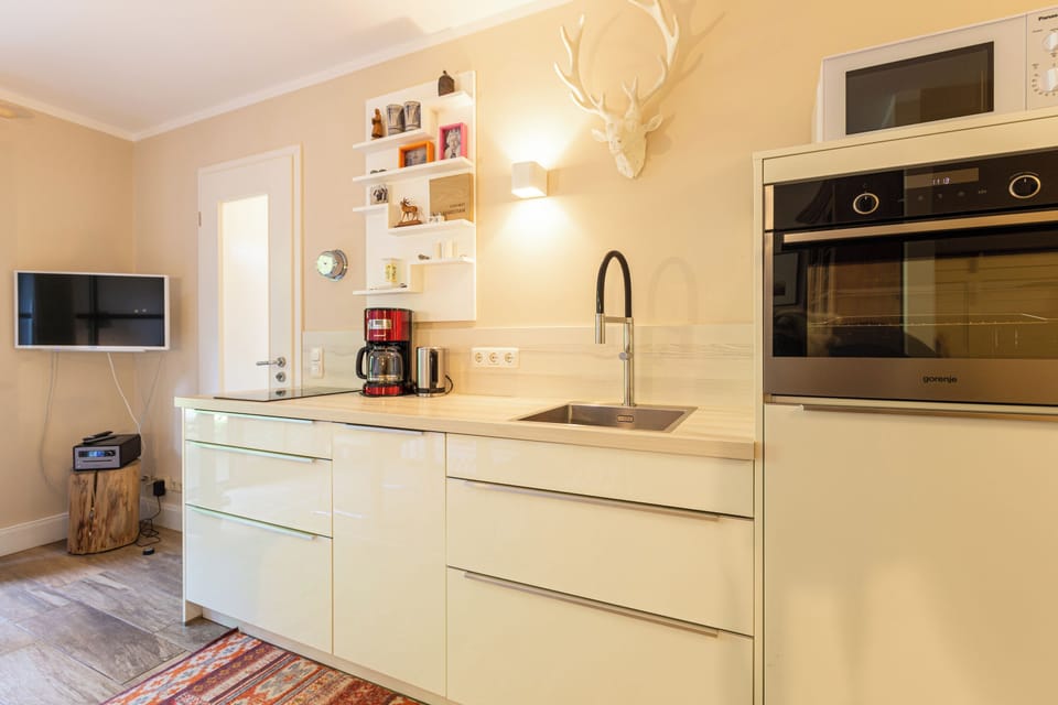Modern Kitchen with Stove and Appliances