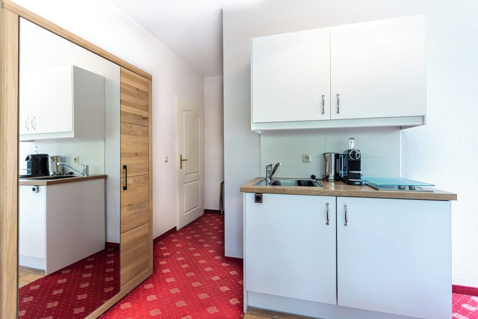Kitchen with modern appliances
