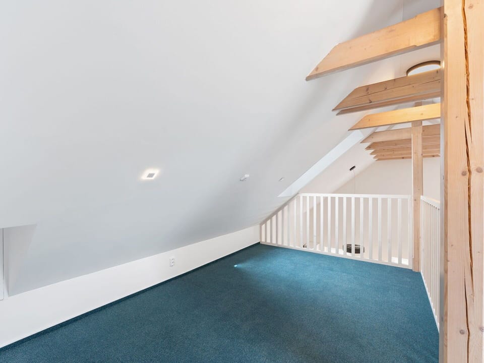 Flooring, Wood, Floor, Ceiling, Interior Design, Attic, Room, Wood Stain, Design, Daylighting