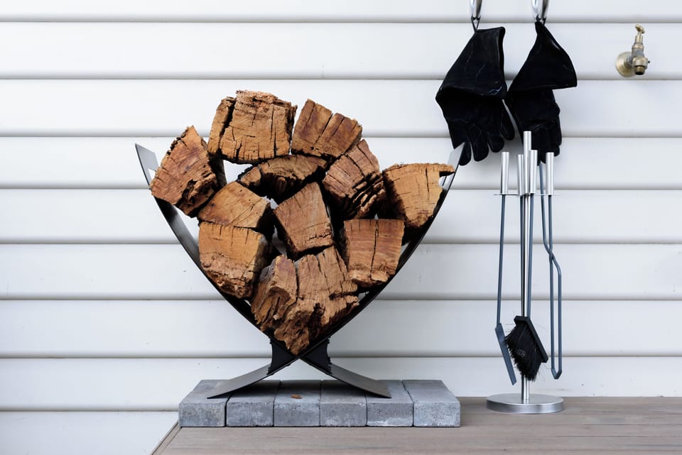 Stacked and styled for your evening firepit