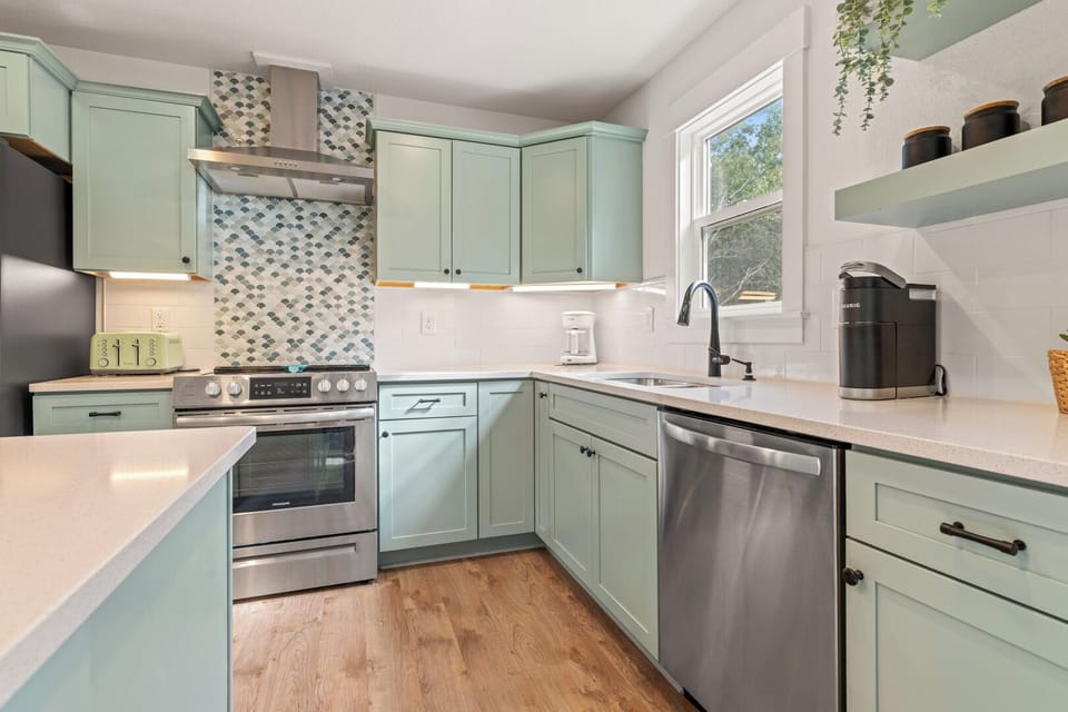 Spacious Modern Kitchen on Second Level