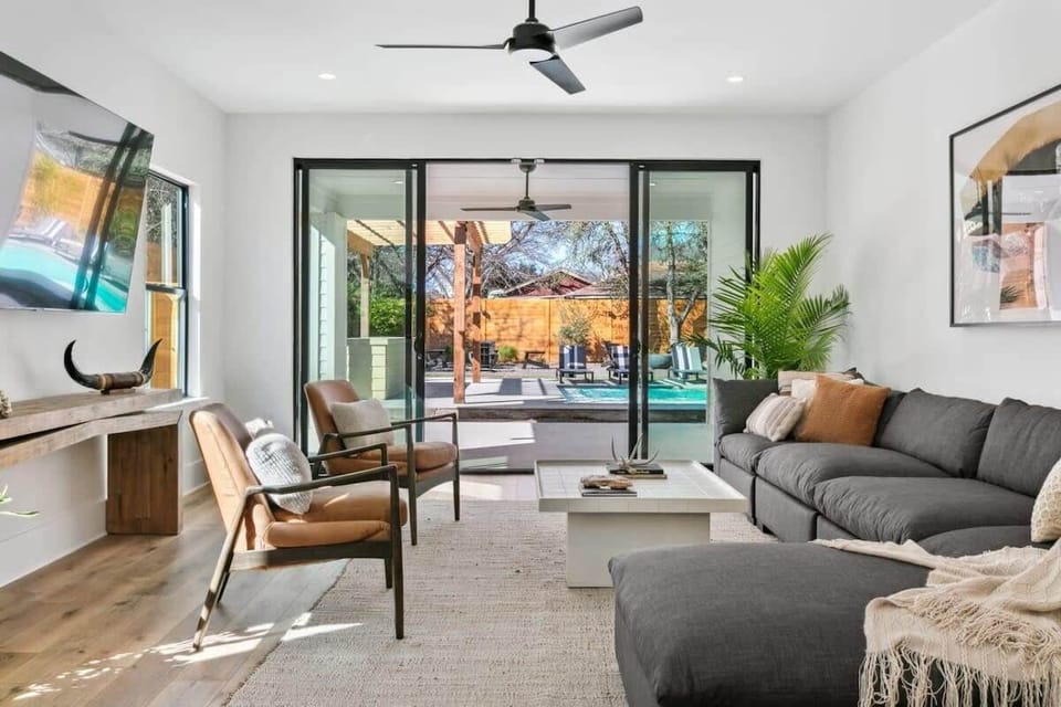 Open-concept Living Area