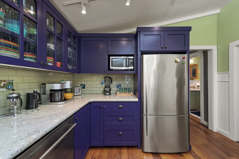 We love cooking at Hidden Gem! A fully stocked kitchen makes it so easy.