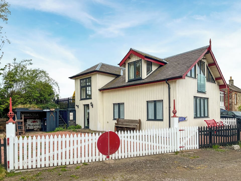 Exterior | The Loading Bay, Hassendean Station, near Hawick