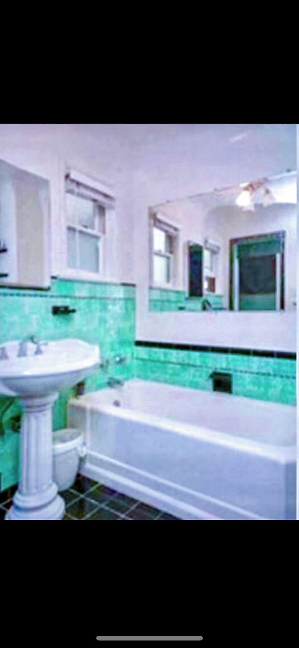 Separate large shower