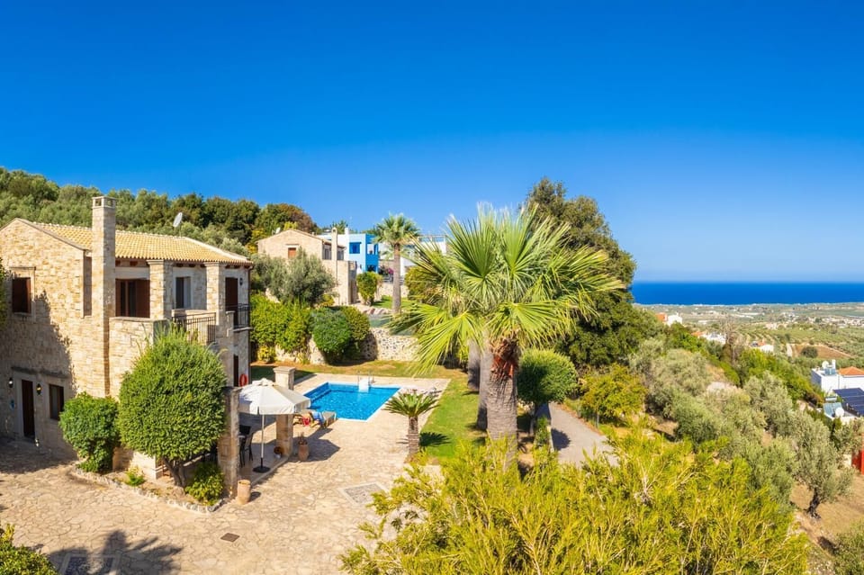 Beautiful villa with private pool and terrace with sea views