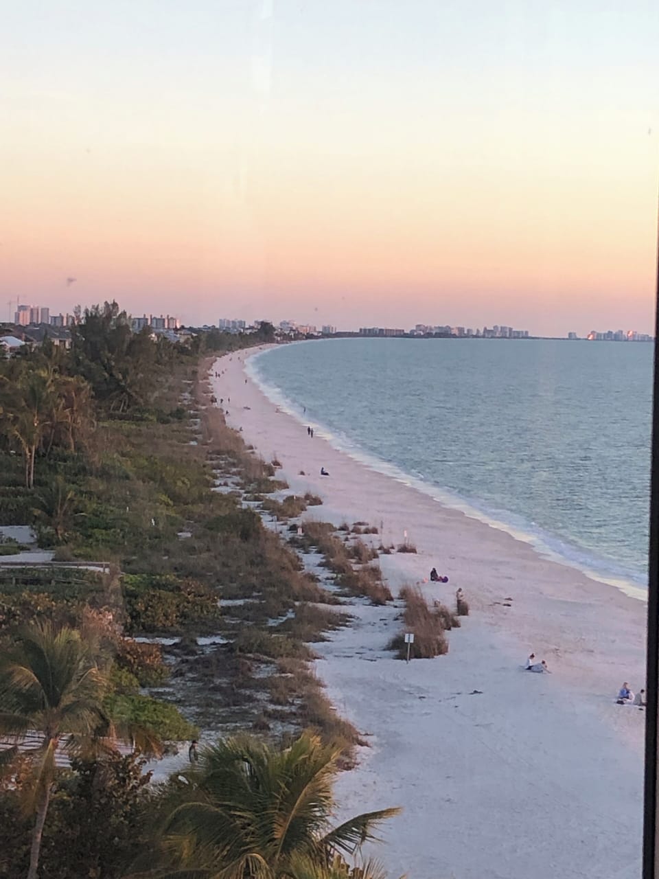 Looking South towards Naples, FL