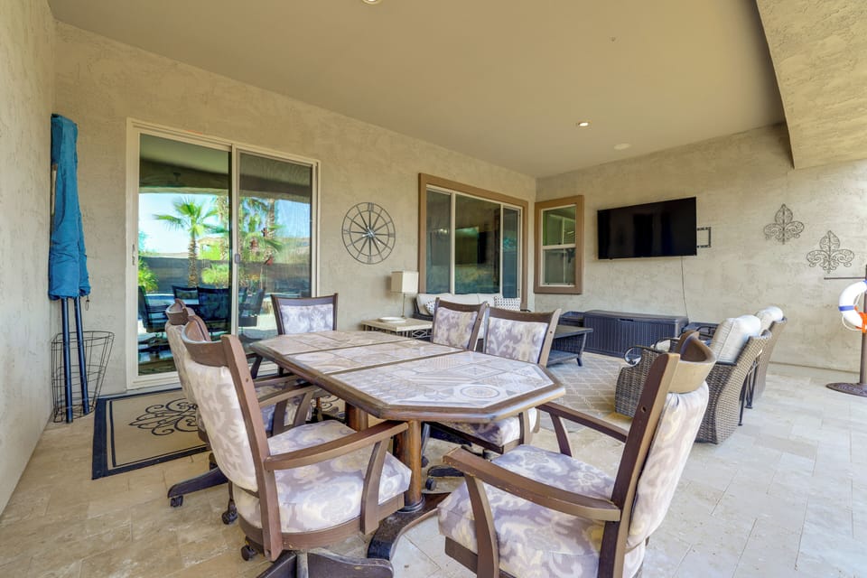 Covered Patio | Dining Area