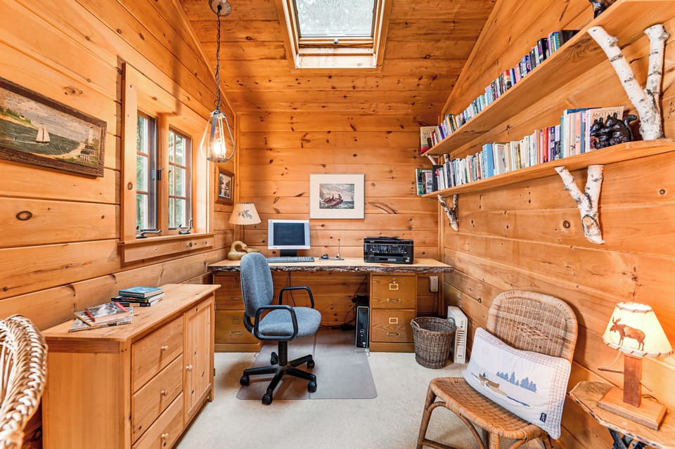 Office Nook | 2nd Floor | Access via Bedroom 2 | Laptop-Friendly Workspace