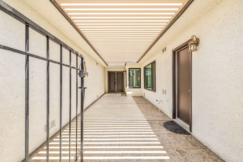 Courtyard With Garage Access