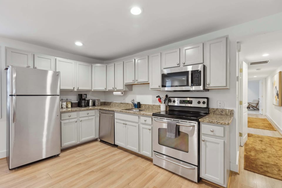 Kitchen with all the comforts of home