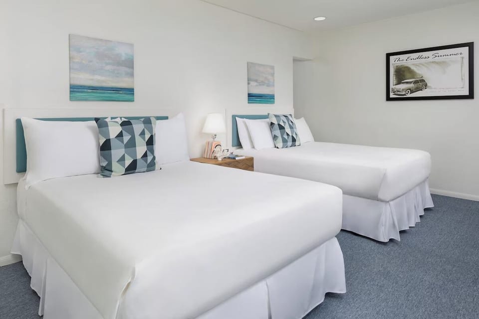 Unit with 2 Double beds. Exact unit will be assigned upon arrival. Views, colors, and decor may vary.