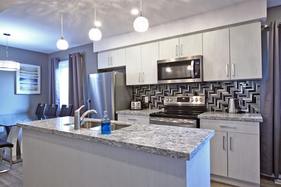 Our kitchen is fully equipped! 