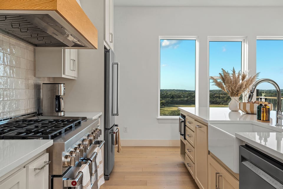 Cook together, sip coffee, and savor every moment—this kitchen is made for shared meals and connecting with loved ones.