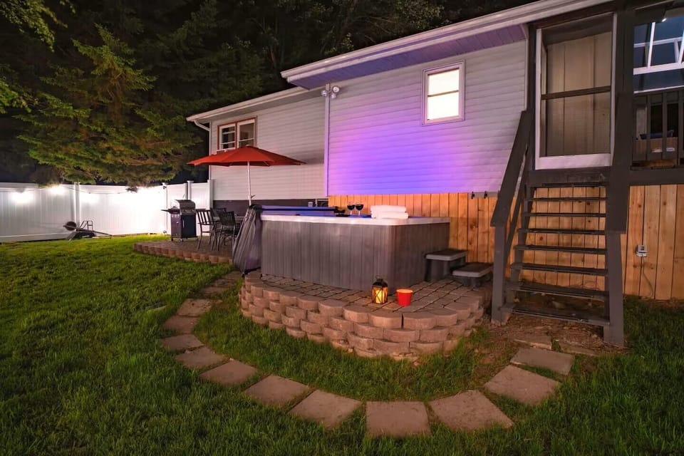 Perfect way to unwind under the stars
