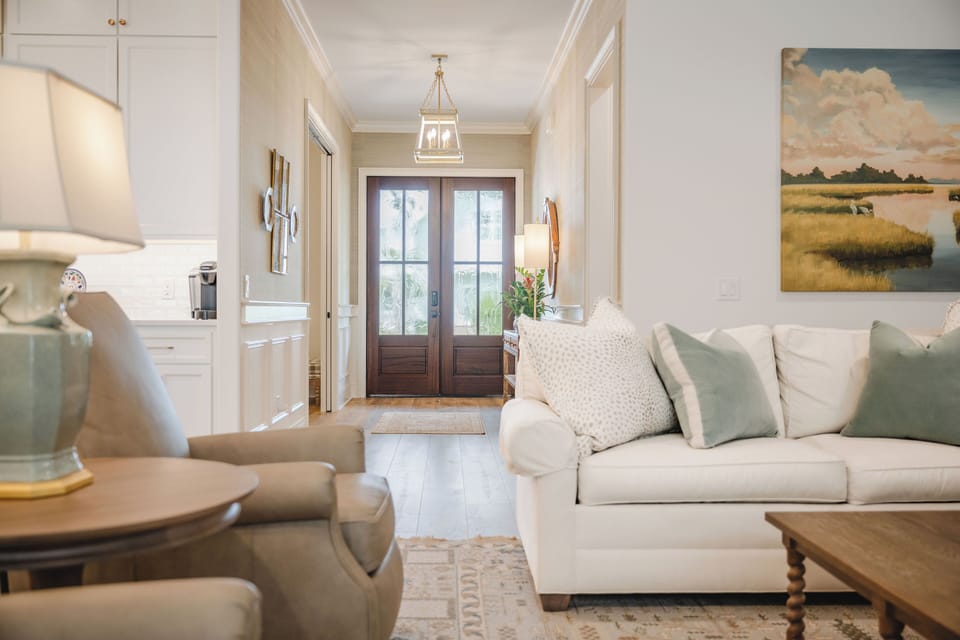 Foyer entrance of the home