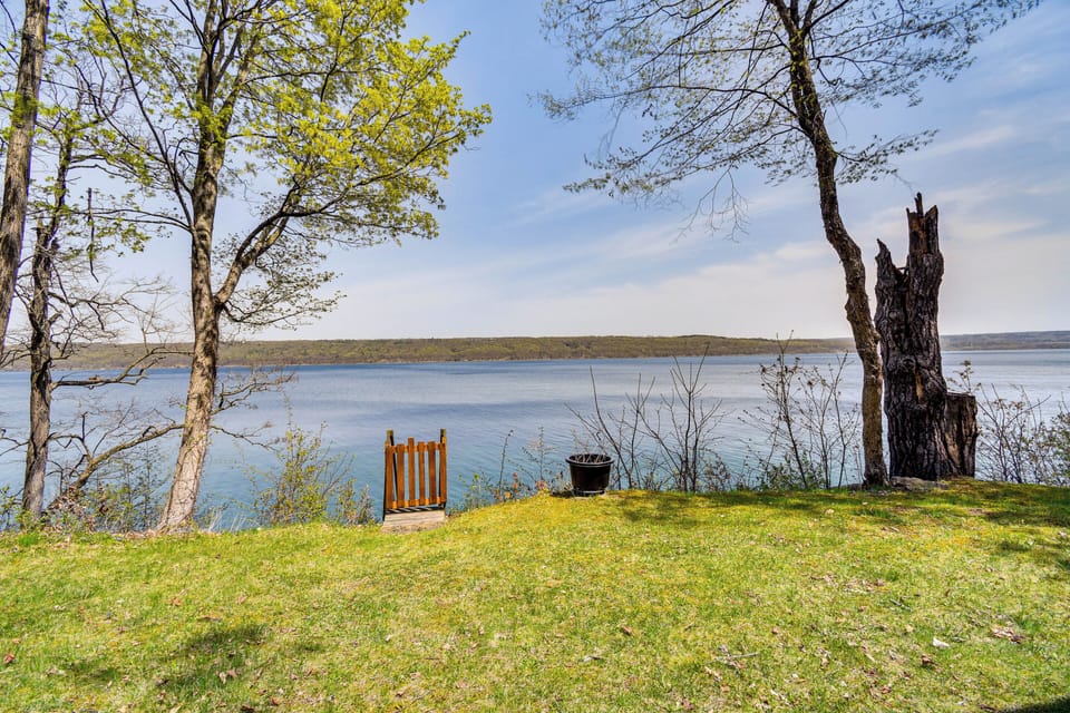 Trumansburg Vacation Rental | 2BR | 1BA | 4 Steps to Enter | 1,000 Sq Ft