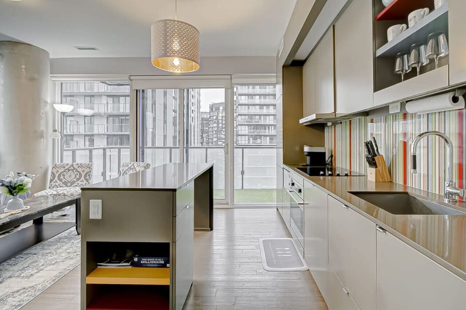 Modern, spotless, and stocked—your culinary adventures start here!