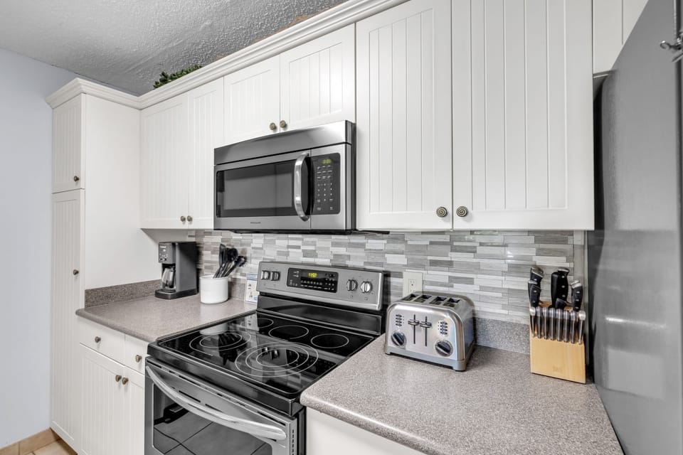 Fully Equipped kitchen.