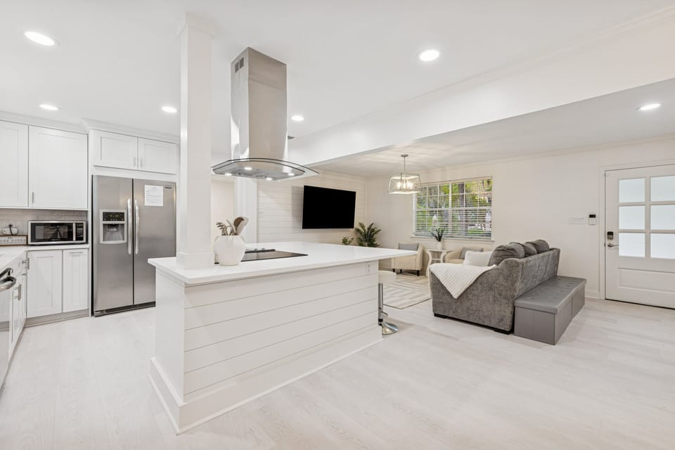 Bright, airy layout designed for quality family time