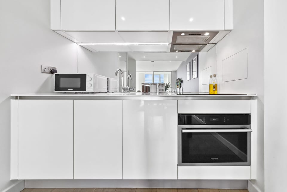 Sleek and stylish kitchenette designed for your comfort and convenience