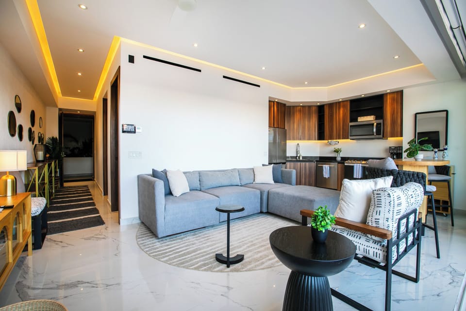 Open layout condo