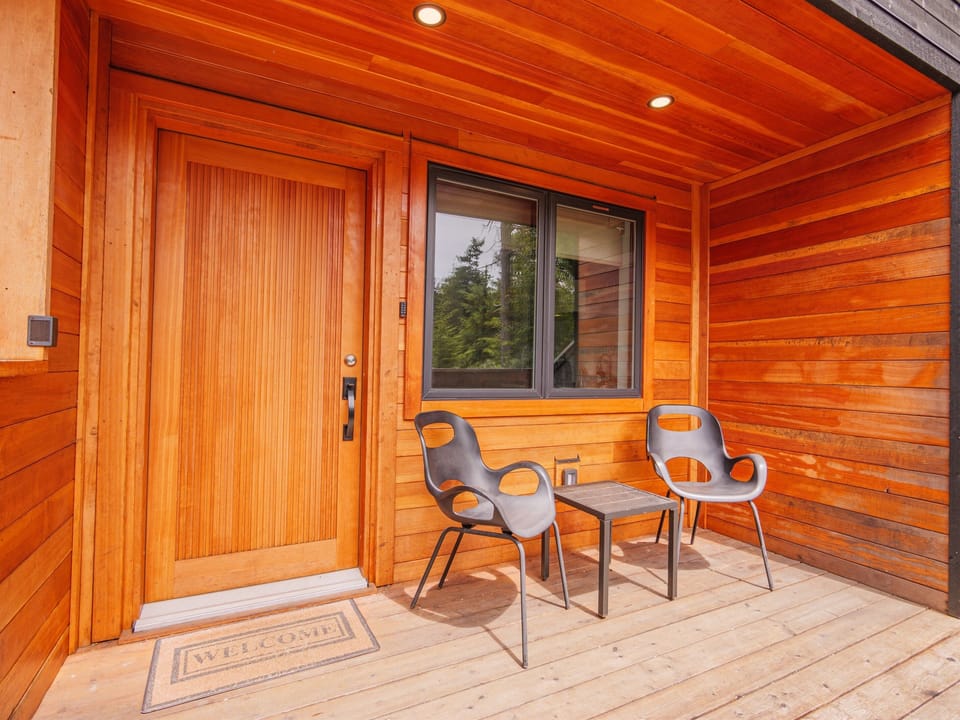 Outdoor seating area