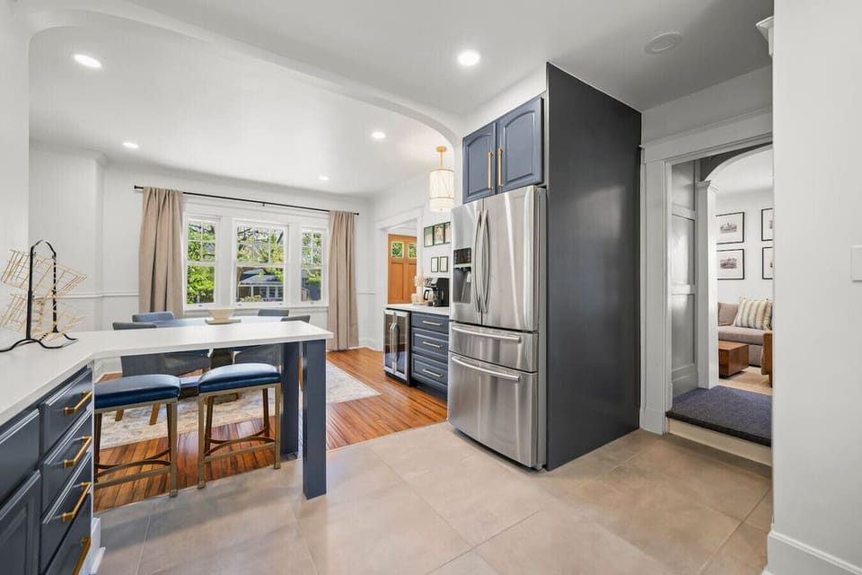 Fully Stocked Kitchen + Dining Room