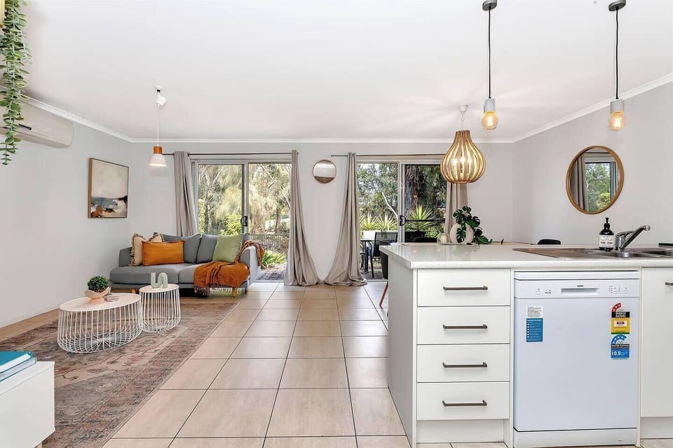 Relax in the heart of the home, with split system heating/cooling and stylish décor.