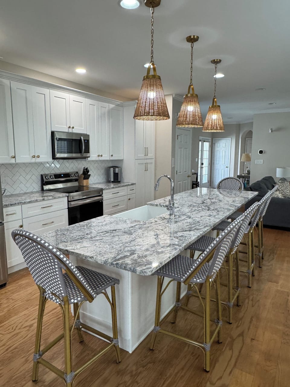 Gourmet Kitchen with Island