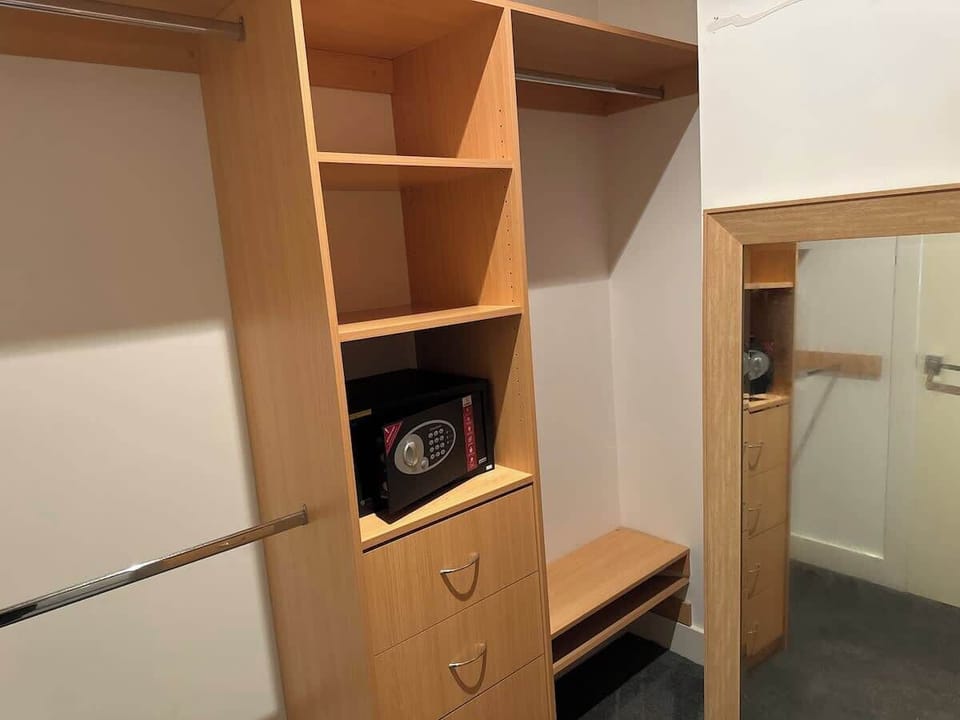 Half of walk in Wardrobe 