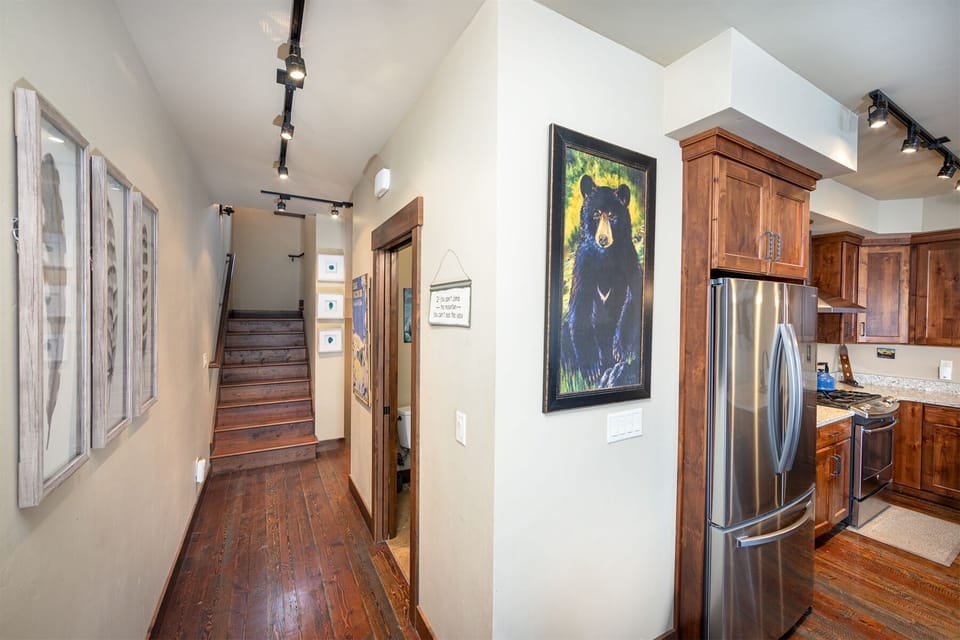 Floor 2 houses the main living space of the home, a half bath, and the master suite | Main Level