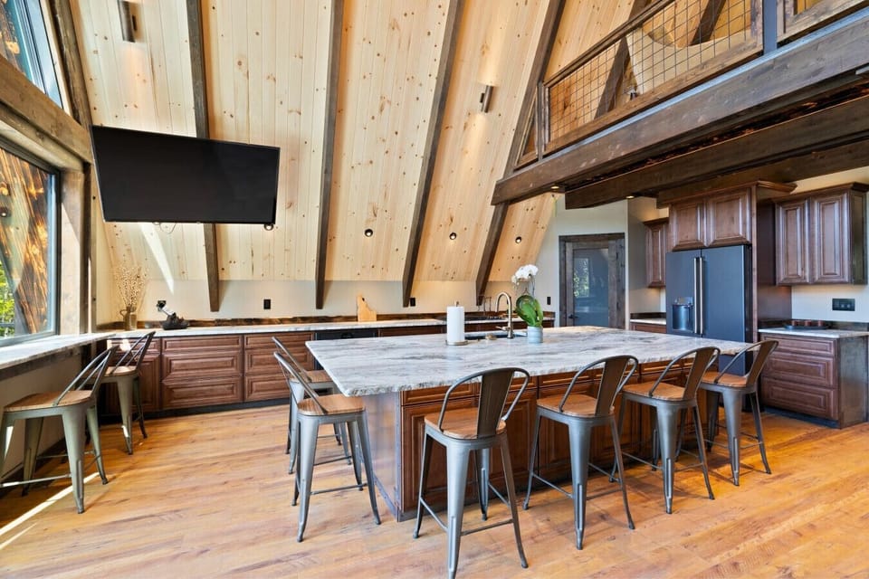 The heart of the home where stories and meals are shared.