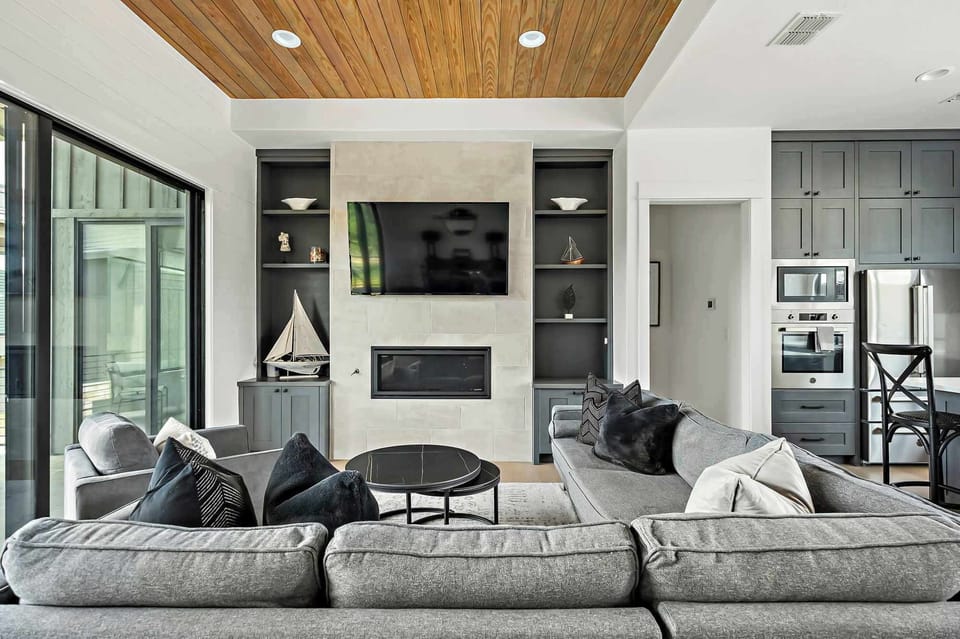 Living Room with Queen Sofa Bed