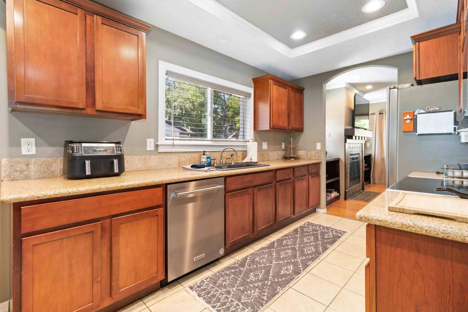 Fully-equipped kitchen ready for your next culinary masterpiece