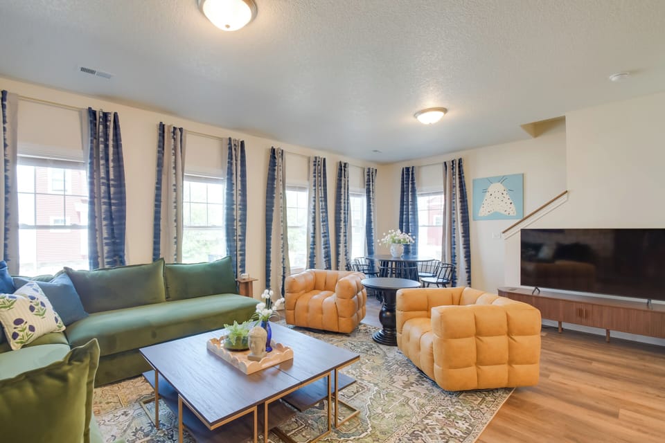 Bettendorf Vacation Rental | 2BR | 2.5BA | Stairs Required | 1,400 Sq Ft